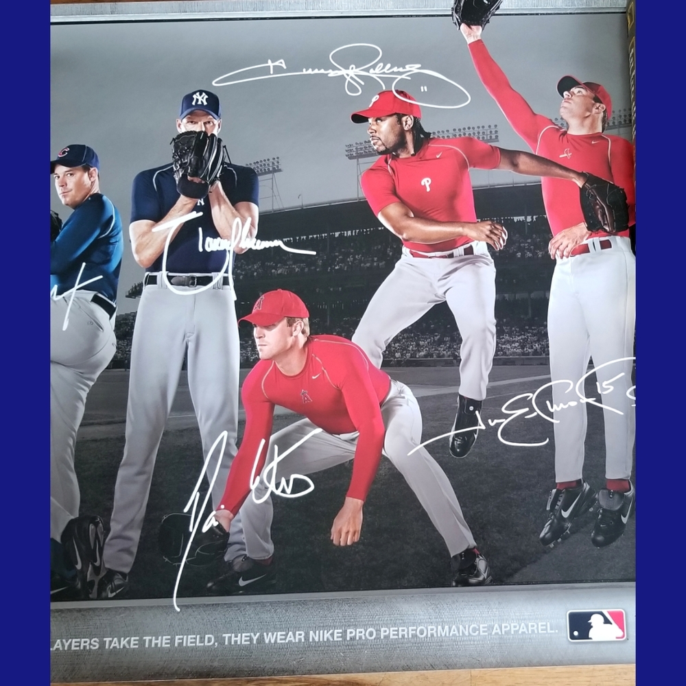 Rare Nike Pro MLB All-Stars 68" x 22" Panoramic Poster - Picture 7 of 16